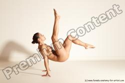 Modern Aerobic reference poses of Estera